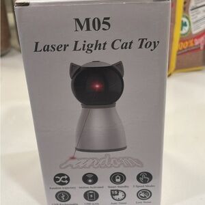 Silver Laser Light Cat Toy